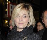 Flavie Flament à la générale de la pièce Une journée ordinaire, au Théâtre des Bouffes Parisiens, le 7 février 2011.