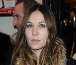 Mathilde Seigner à la générale de la pièce Une journée ordinaire, au Théâtre des Bouffes Parisiens, le 7 février 2011.