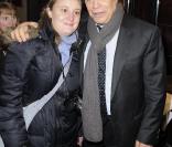 Bernard Tapie à la générale de la pièce Une Journée Ordinaire au Théâtre des Bouffes Parisiens, le 7 février 2011