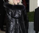 Amanda Lear à la générale de la pièce Une Journée Ordinaire au Théâtre des Bouffes Parisiens, le 7 février 2011