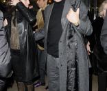 Christian Morin et sa femme à la générale de la pièce Une Journée Ordinaire au théâtre des Bouffes Parisiens, le 7 février 2011