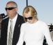 Lindsay se rend au tribunal pour une affaire de vol à Los Angeles, le 9 février 2011.