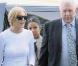 Lindsay se rend au tribunal pour une affaire de vol à Los Angeles, le 9 février 2011.
