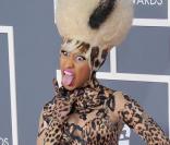Nicki Minaj à la soirée des Grammy Awards, le 13 février 2011.