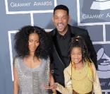 53e cérémonie des Grammy Awards, à Los Angeles le 13 février 2011 : Jada, Will et Willow Smith 