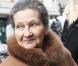 Simone Veil lors de l'inauguration de la plaque César rue de Grenelle à Paris le lundi 14 février 2011  