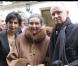 Rachida Dati, Simone Veil et Christophe Girard lors de l'inauguration de la plaque César rue de Grenelle à Paris le lundi 14 février 2011 