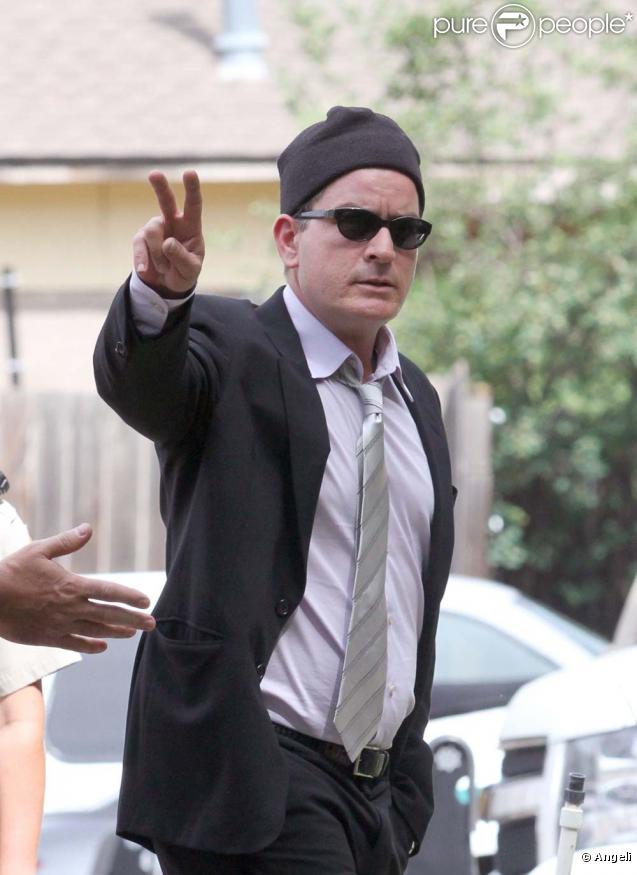 Charlie Sheen, Aspen, le 7 juin 2010