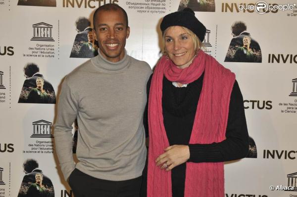 Stéphane Diagana (photo : avec sa femme Odile, le 11 janvier 2010), victime d'un terrible accident lié à une crise d'hypoglycémie en janvier 2011, est apparu à Vence le 24 février 2011 pour donner des nouvelles rassurantes.