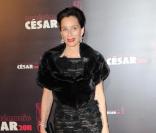 Kristin Scott Thomas a fait confiance au couturier Elie Saab lors de la cérémonie des César le 25 février 2011. 