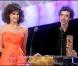 Valérie Lemercier portait une robe Lefranc Ferrant à la cérémonie des César à paris, le 25 février 2011.