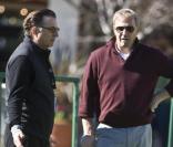 Kevin Costner et Andy Garcia au Pebble Beach Golf Resorts, à Los Angeles, le 9 février 2011