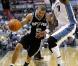 Tony Parker s'est blessé dimanche 27 février 2011 face aux Memphis Grizzlies