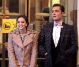 Leighton Meester et Ed Westwick tournent Gossip Girl (7 mars 2011)