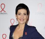 Cristina Cordula lors du photocall pour la soirée du Sidaction 2011 au Musée du quai Branly à Paris le 9 mars 2011