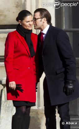 Victoria de Suède célébrée par son mari et ses sujets à l'occasion de la Sainte Victoria, le 12 mars 2011 à Stockholm