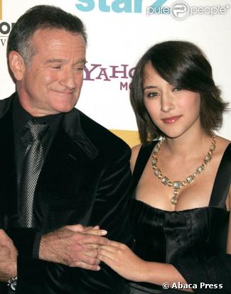 Robin Williams et sa fille Zelda