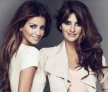  Penélope Cruz et Monica Cruz présentent la collection printemps/été de la ligne Biaggini Violett de Charles Vögele 