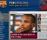 Dans la soirée du 15 mars 2011, le FC Barcelone a annoncé que son international français Eric Abidal était atteint d'une tumeur au foie.