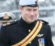 Le prince Harry en visite à la base navale de Portsmouth le 18 mars 2011.