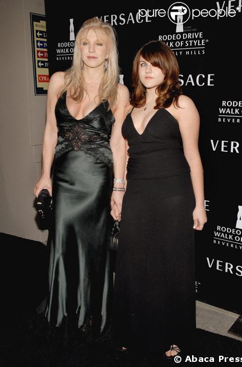 Frances Bean Cobain et sa mere Courtney Love