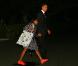 Barack Obama et sa famille lors de leur départ pour le Brésil le 19 mars 2011