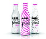 Nouvelles bouteilles de Coca-Cola Light dessinées par Karl Lagerfeld