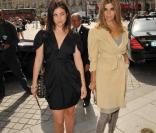 Julia Restoin et Carine Roitfeld en juin 2010
