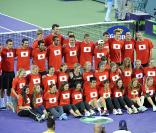 La grande famille du tennis s'est mobilisée pour récolter des fonds pour les victimes du Japon à Miami le 25 mars 2011