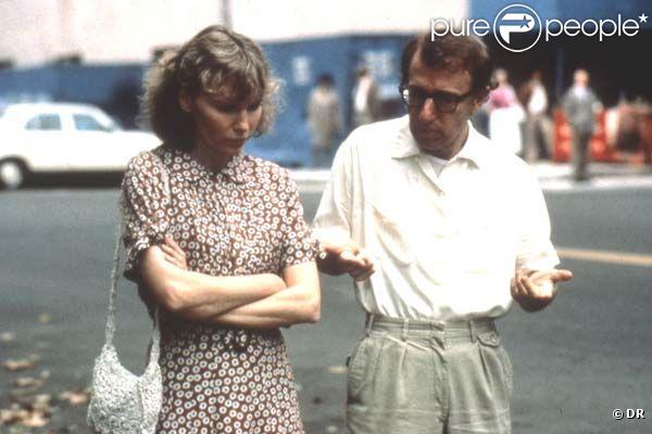 Le couple Mia Farrow et Woody Allen dans  Hannah et ses soeurs  