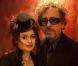 Le couple Tim Burton et Helena Bonham Carter à l'occasion d' Alice au Pays des Merveilles
