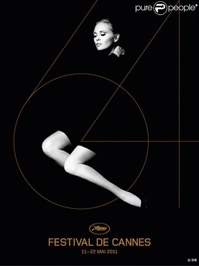 L'affiche officielle du 64e Festival de Cannes qui se tiendra du 11 au 22 mai 2011, représente Faye Dunaway shootée par Jerry Schatzberg en 1970.