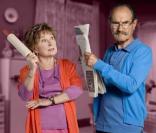 Huguette (Marion Game) et Raymond (Gérard Hernandez) sont certainement le couple de Scènes de Ménage préféré des Français !  