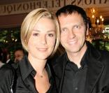 Thomas Hugues et Laurence Ferrari, son ex-femme, en 2007.<br />