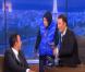 Arthur reçoit Nikos Aliagas dans son émission Ce soir avec Arthur , le lundi 4 avril, sur Comédie !