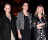 Diane Kruger, Elodie Bouchez et Ludivine Sagnier lors du dîner en l'honneur de Pierre Bergé lors du Festival du film français d'Athènes le 5 avril 2011