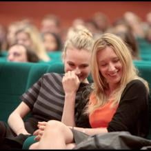 Diane Kruger et Ludivine Sagnier très complices lors du Festival du film français d'Athènes le 5 avril 2011
