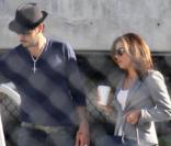 Eva Longoria et Eduardo Cruz sur un yacht à Miami le 5 février 2011