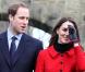 Le Prince William et Kate Middleton à St Andrews (Grande-Bretagne), le 25 février 2011.