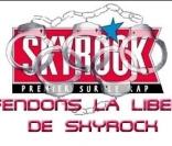 Affiche de soutien à Skyrock glanées sur la toile, avril 2011