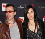 <p>Florent Pagny et Azucena lors de la soirée AZ au Vip Room à Paris en juin 2010</p>