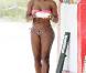 Serena Williams sur la plage de Miami, le 16 avril 2011.