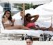 Serena Williams sur la plage de Miami, le 16 avril 2011.