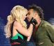 Britney Spears en mars 2011, sur la scène du Jimmy Kimmel Show.
