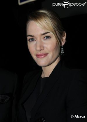 Kate Winslet est la nouvelle égérie de la marque luxueuse de vêtement, St. John. Paris, 2 mars 2011