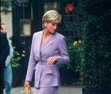Lady Diana avec le D-Bag de Tod's en juillet 1997 