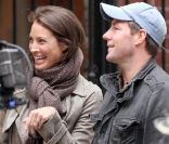 Ed Burns et Christy Turlington sont mariés depuis 2003. New York, 15 avril 2011
