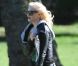 Gwen Stefani et ses deux enfants Zuma et Kingston à Londres. 3 mai 2011