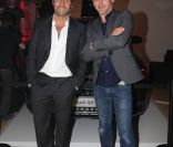 Gilles Lellouche et Jean-Paul Rouve lors de la soirée des Audi Talents Awards au Audi Lounge à Cannes le 12 mai 2011