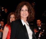 Valérie Lemercier lors de la montée des marches organisée à l\'occasion de la projection du film <em>Polisse</em>, le 13 mai 2011.